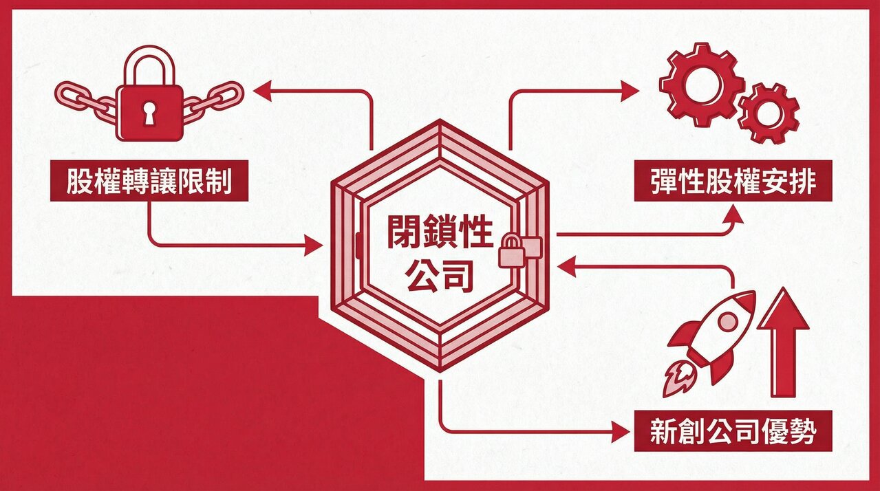 閉鎖性公司的特點