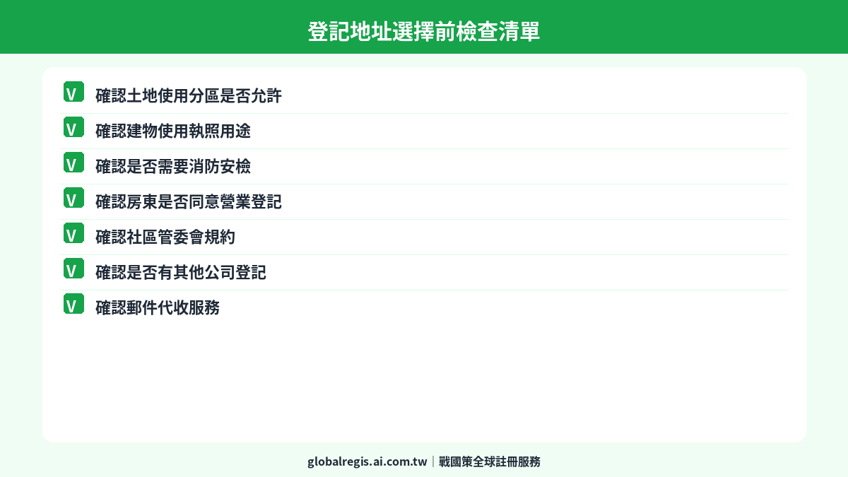 登記地址選擇 圖解3